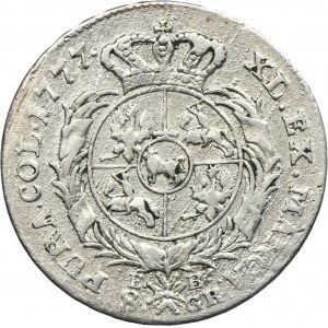 Poniatowski, 8 Groschen 1777 EB - RARE