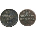 Lot, Poniatowski, 1/2 Groschen (2 pcs.)