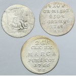 Lot, Poniatowski, Groschen (3 pcs.)