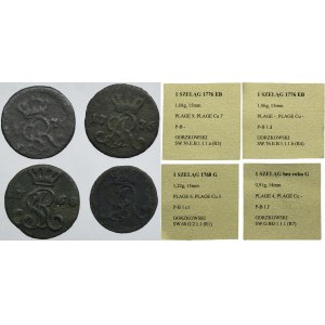 Lot, Poniatowski, Schilling (4 pcs.)