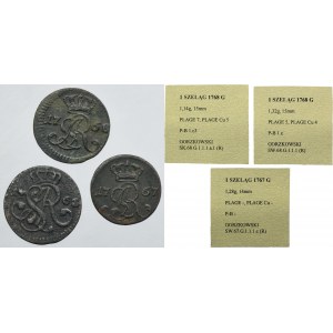 Set, Poniatowski, Szeląg Kraków (3 pcs.)