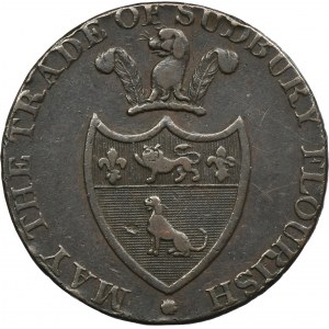 Great Britain, Token 1/2 Penny Suffolk 1793