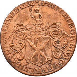 Germany, Johann Benjamin Hecht, Rechenpfennig Zellerfeld 1761