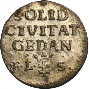 Poniatowski, Schilling Danzig 1760 FLS