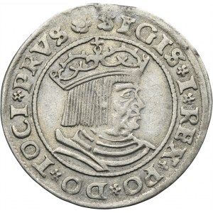 Sigismund I the Old, Groschen Thorn 1529 - PRVS/PRVSS