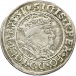 Sigismund I the Old, Groschen Thorn 1535 - VERY RARE, PRVSSI/PRVSSI