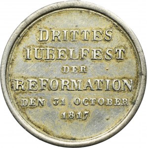 Germany, Medal 300th anniversary of the Reformation 1817 - UNLISTED