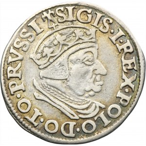 Sigismund I the Old, 3 Groschen Danzig 1538 - PRVSSI