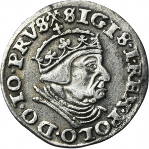 Sigismund I the Old, 3 Groschen Danzig 1539