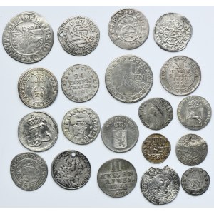 Lot, Austria and Germany, Mix of coins 16th-19th century (20 pcs.)