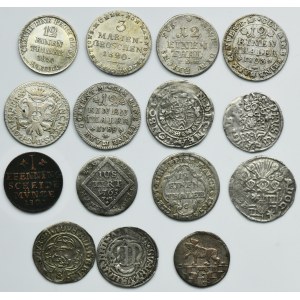 Lot, Germany, Mix of coins (15 pcs.)