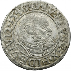 Duchy of Prussia, Albrecht Hohenzollern, Groschen Königsberg 1540 - PRVSS