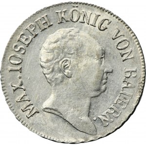 Germany, Bavaria, Maximilian I Joseph, 6 Kreuzer Munich 1809