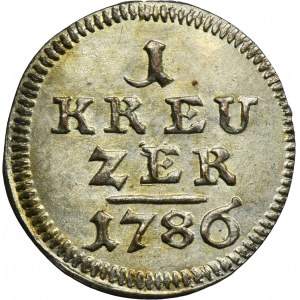 Germany, Free City of Nuremberg, 1 Kreuzer 1786