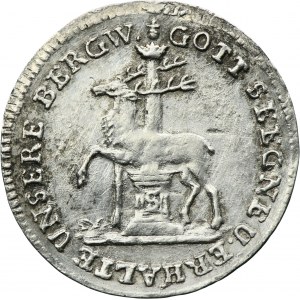 Germany, County of Stolberg-Stolberg, Christoph Ludwig II and Friedrich Botho, 1/24 Thaler Stolberg 1744 IIG
