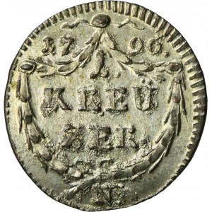 Germany, Free City of Nuremberg, 1 Kreuzer 1796 N