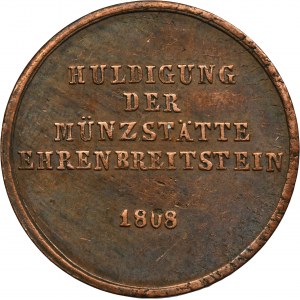 Germany, Duchy of Nassau, Medal Friedrich August 1808 - RARE