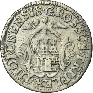 Augustus III of Poland, 3 Groschen Thorn 1763 - RARE, without DB
