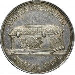 Medal transfer of Adam Mickiewicz body to Wawel 1890 - RARE, SILVER