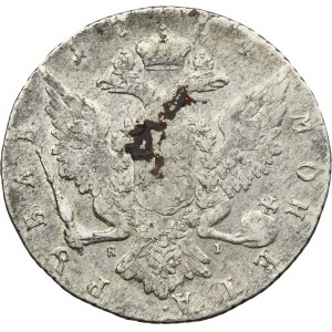 Russia, Catherine II, Rouble Petersburg 1764 СПБ ЯI