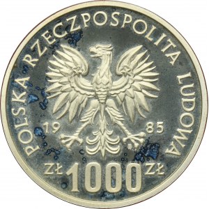 PRÓBA, 1.000 złotych 1985 Ochrona Środowiska Wiewiórka