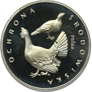 SAMPLE, 100 gold 1980 Umweltschutzhuhn
