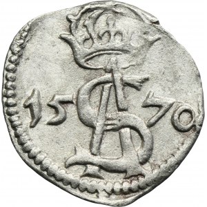 Sigismund II August, 2 Denarius Vilnius 1570