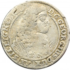 Silesia, Duchy of Liegnitz-Brieg-Wohlau, Georg III, 15 Kreuzer Brieg 1664