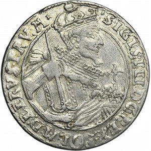 Sigismund III Vasa, 1/4 Thaler Bromberg 1623 - PRV M