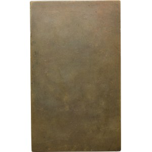 Plaque Józef Piłsudski 1931 - Aumiller, signed