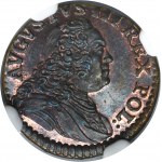 Augustus III of Poland, Schilling Dresden 1750 - NGC MS66✭ BN - RARE