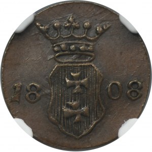 Free City of Danzig, Schilling 1809 M - NGC AU58 BN
