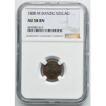 Free City of Danzig, Schilling 1809 M - NGC AU58 BN