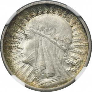 Głowa Kobiety, 2 złote 1933 - NGC MS64