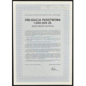 Staatsanleihe 1989, 1.000.000 PLN