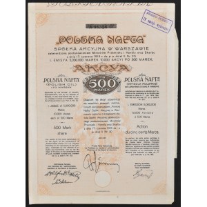 Polska Nafta S.A., 500 mkp, Emisja I