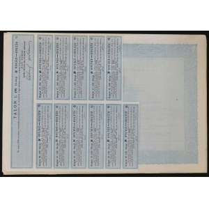 „Gazy Ziemne” Spółka Akcyjna dla Przemysłu Naftowego, 10 x 100 zł 1931