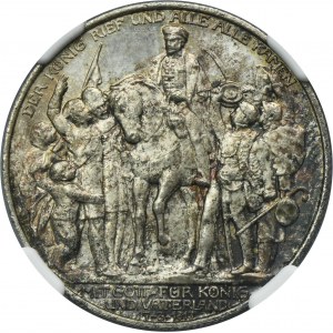 Germany, Kingdom of Prussia, Wilhelm II, 2 Mark Berlin 1913 A - NGC MS66