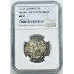 Germany, Kingdom of Prussia, Wilhelm II, 2 Mark Berlin 1913 A - NGC MS66