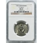 Russia, USSR, 1 Rouble 1965 - NGC MS65