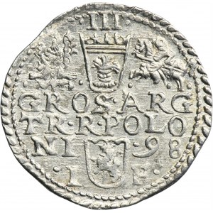 Sigismund III Vasa, 3 Groschen Olkusch 1598