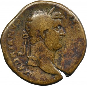 Roman Imperial, Hadrian, Sestertius