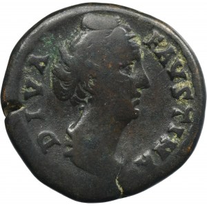 Roman Imperial, Faustina I, Sestertius