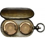 France, Silver coin purse for gold coins of 10 and 20 francs ca. 1900