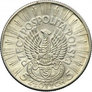 Piłsudski Strzelecki, 5 złotych 1934