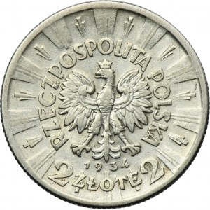 Piłsudski, 2 złote 1934
