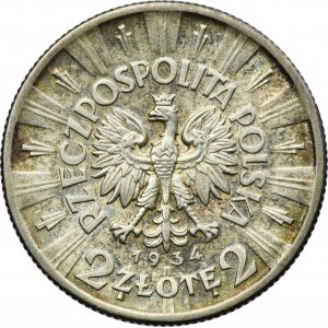 Piłsudski, 2 złote 1934