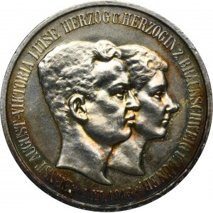Germany, Braunschweig-Lüneburg, Ernst August, 5 Mark Berlin 1915 A