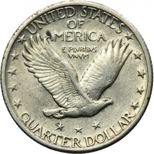 USA, 1/4 Dollar Philadelphia 1927 - Standing Liberty