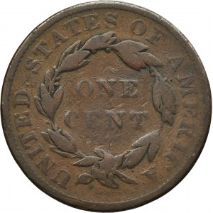 USA, 1 Cent Philadelphia 1837 - Liberty Head